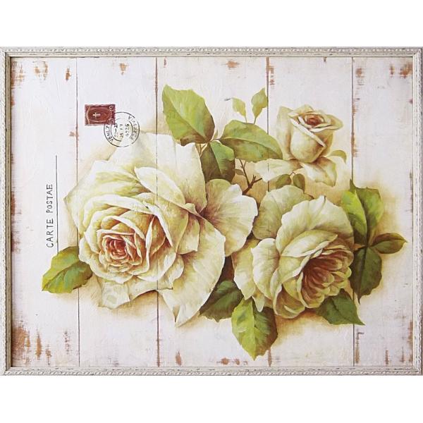 日本画 和風フレーム 狩野永徳「桜と孔雀」5Lサイズ 絵画 壁掛け 壁