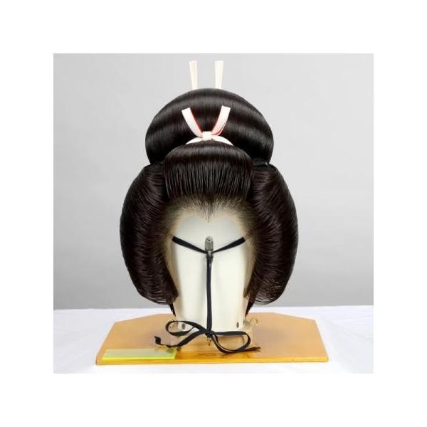 花嫁かつら【お手頃価格の中古品】髪色 自然色 文金高島田 軽量・人毛