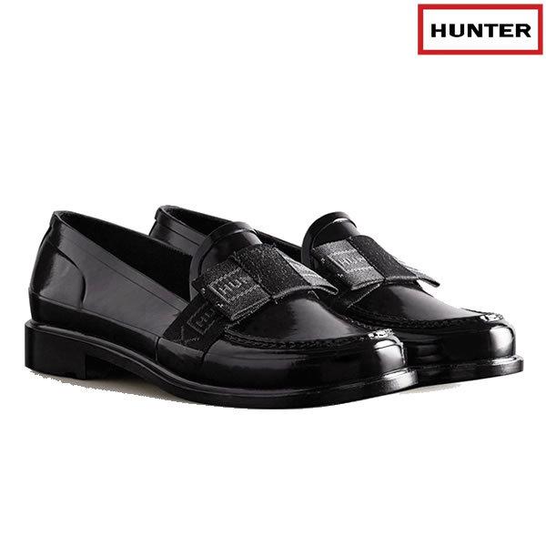 極美品✨HUNTER REFAIND BOW PENNY LOAFER 24 極美品 HUNTER REFAIND