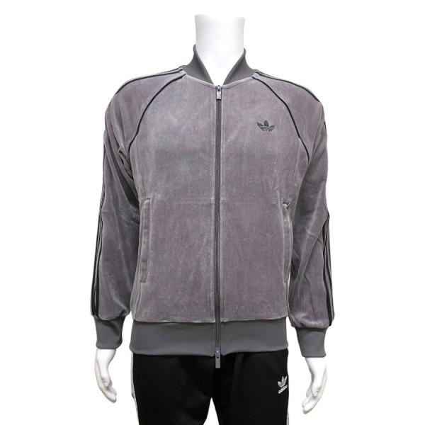 adidas Originals SST アディカラー ベロア トラックトップ （グレー