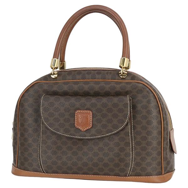 CELINE（セリーヌ） ハンドバッグ マカダム PVCキャンバス レディース