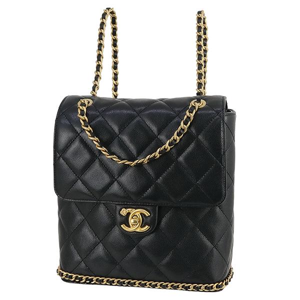 マトラッセ シャネル リュックサック バックパック キャビアスキン