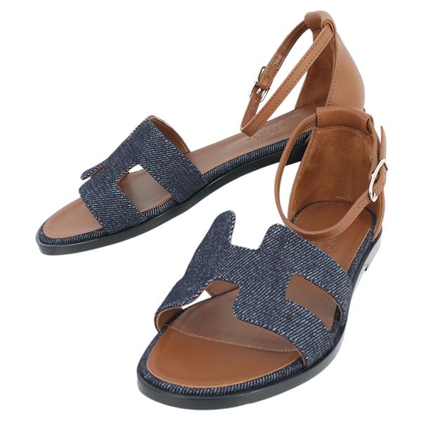 HERMES（エルメス） サンダル サントリーニ レディース 35.5サイズ