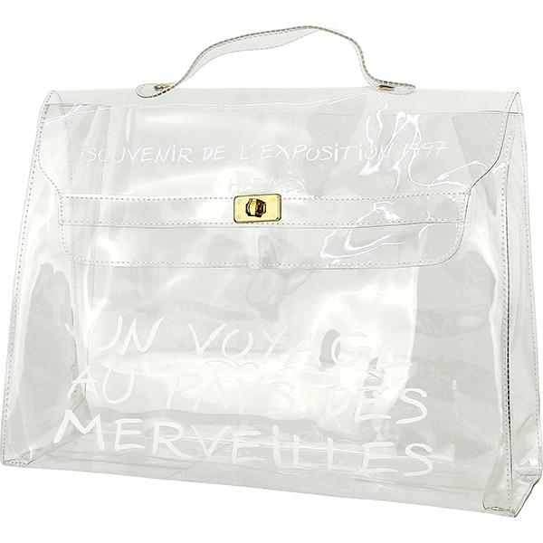 Kelly エルメス ケリー ビニールケリー 不思議の国 エルメスへの旅