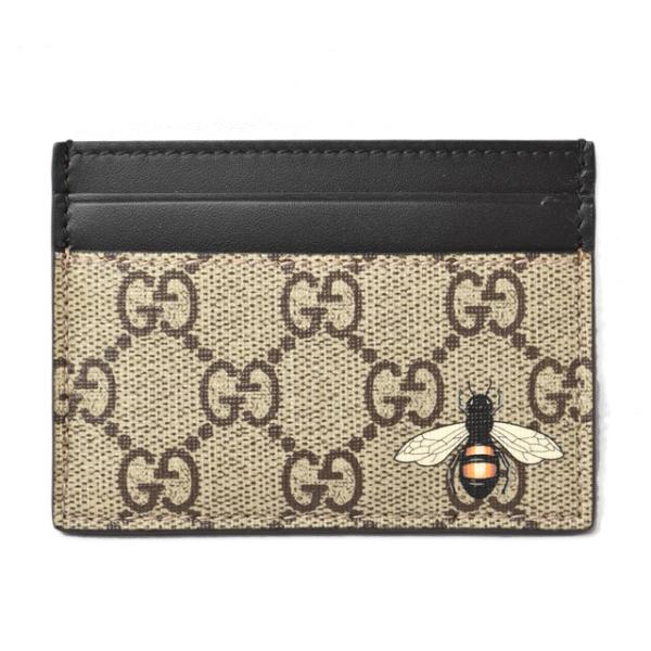 GGキャンバス グッチ カードケース/名刺入れ GUCCI GGスプリーム ハチ