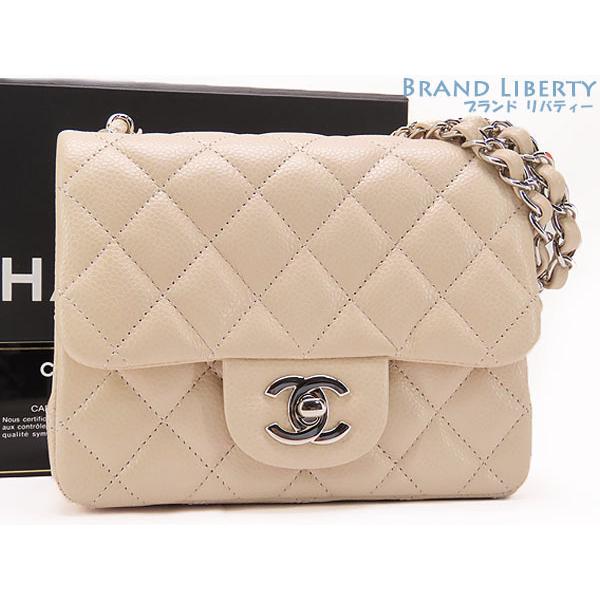 マトラッセ 激レア新古品 シャネル ミニマトラッセ キャビアスキン