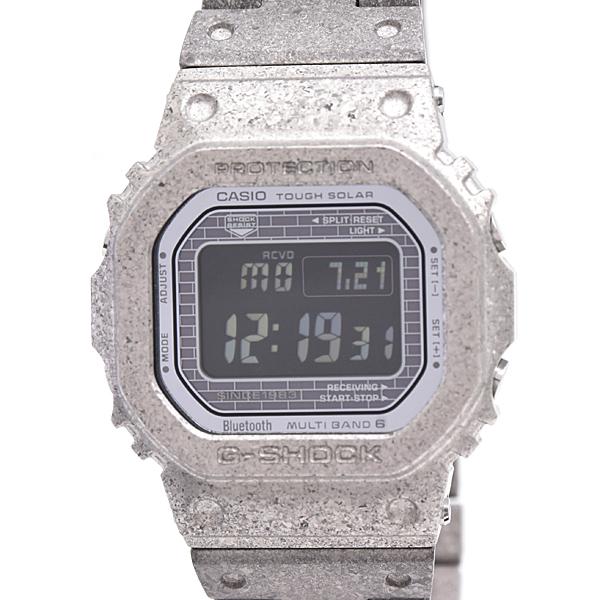 G-SHOCK カシオ 時計 メンズ 40周年限定 ソーラー シルバー デジタル