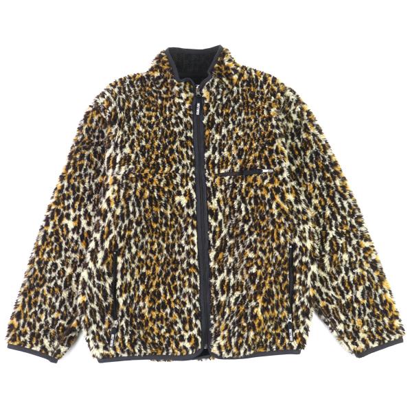 WACKO MARIA（ワコマリア） 美品△WACKO MARIA LEOPARD BOA FLEECE