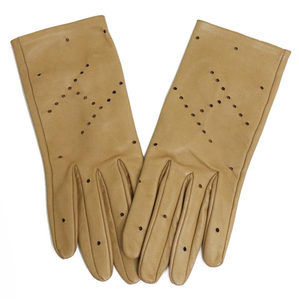 HERMES（エルメス） （中古）エルメス HERMES H パンチング 手袋