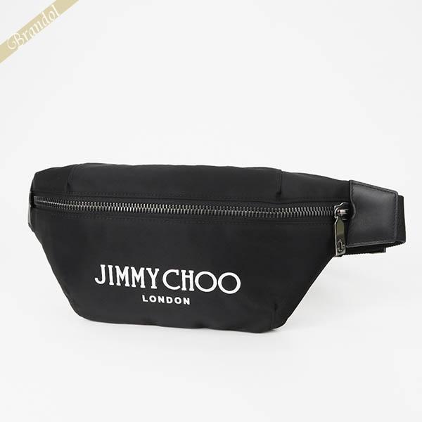 JIMMY CHOO（ジミーチュウ） ボディバッグ キャンバス ウェストバッグ
