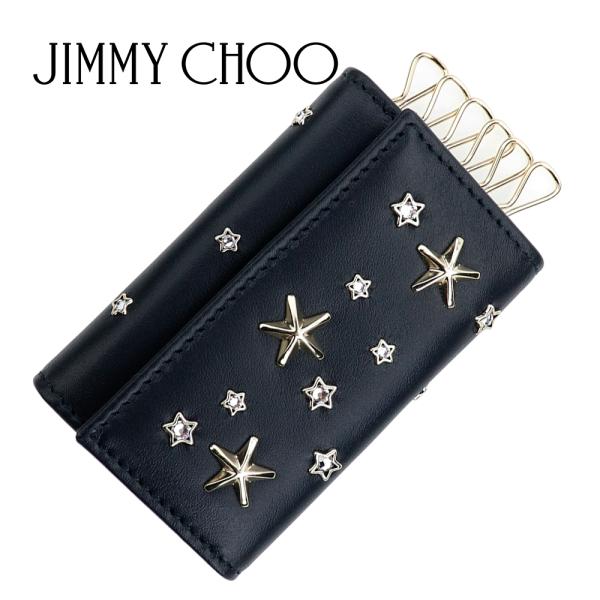 JIMMY CHOO（ジミーチュウ） キーケース ネプチューン ブラック