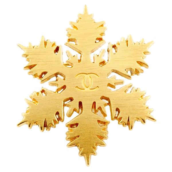 CHANEL（シャネル） ブローチ スノー 雪 結晶 雪の結晶 01A C-TK5914