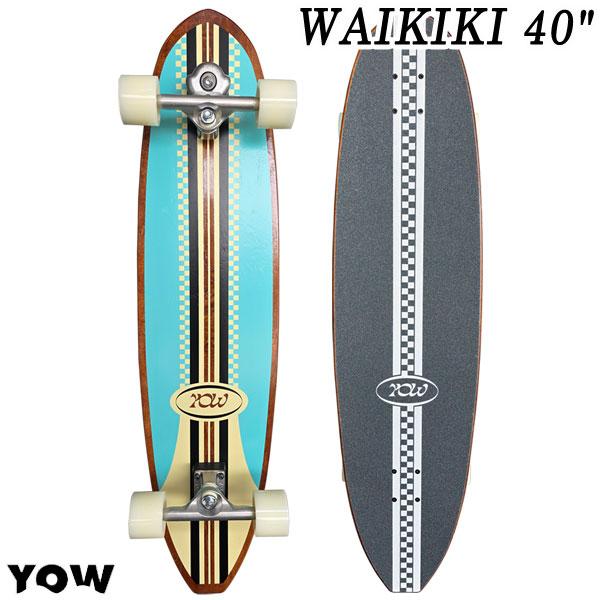 2025 YOW SKATE WAIKIKI 40インチ ヤウ ワイキキ サーフスケート