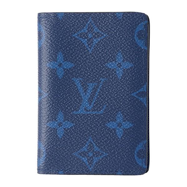 名刺入れ LOUIS VUITTON タイガ紺色 ルイヴィトン オーガナイザードゥ