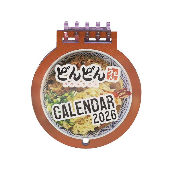 やまぐち愛着プロダクト 2026年版どんどん ダイカットカレンダー