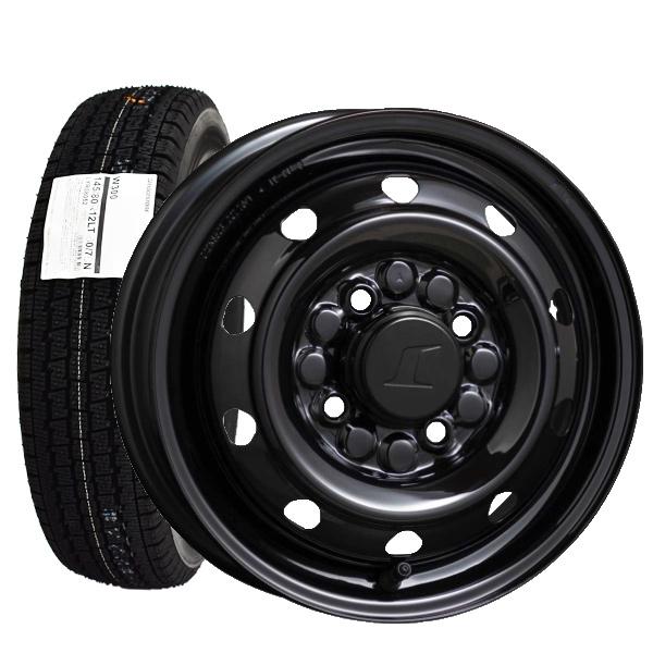 BRIDGESTONE（ブリヂストン） 2026年製 W300 145/80R12 80/78N +トピー
