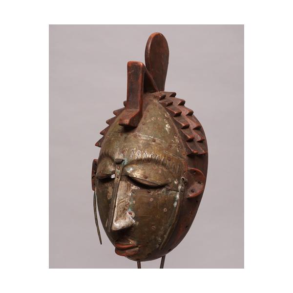 アフリカ マリ共和国 マルカ族 戦士 マスク 仮面 No.426 木彫り