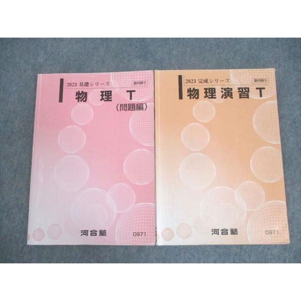 ラスト6時間限定〕河合塾 テキスト化学T物理T理系セット（2023/2024