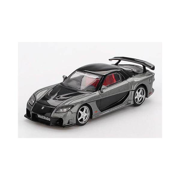 MINI-GT 1/64 マツダ RX-7 VeilSide Fortune Grey(左ハンドル