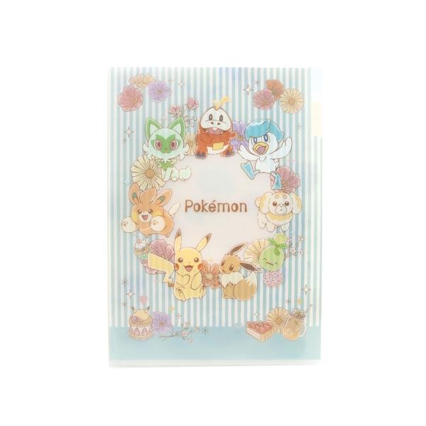 Pokemon（ポケモン） ポケットモンスター 3ポケットクリアファイル