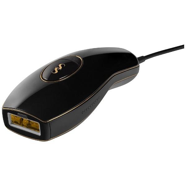 CyDen 光美容器 スムーズスキン pure ブラック SSGPURE-BLK フラッシュ