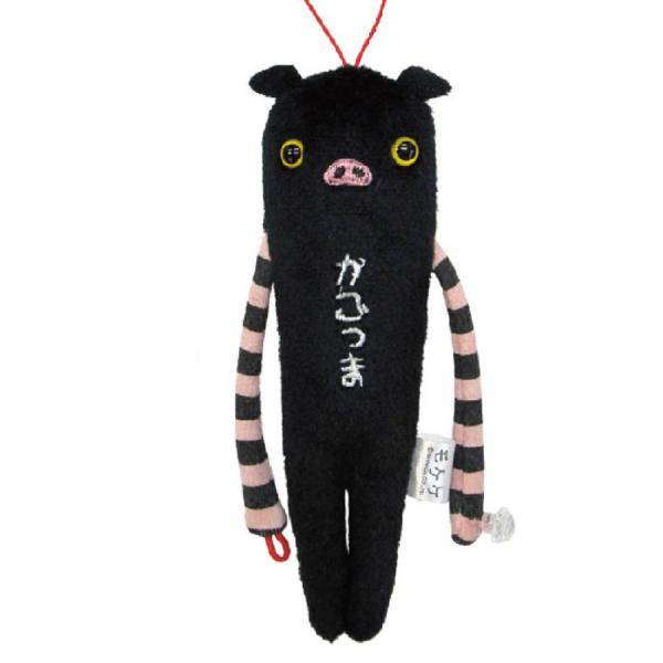 モケケ鹿児島 黒ぶた ご当地ぬいぐるみストラップ : 鹿児島市場 - 通販