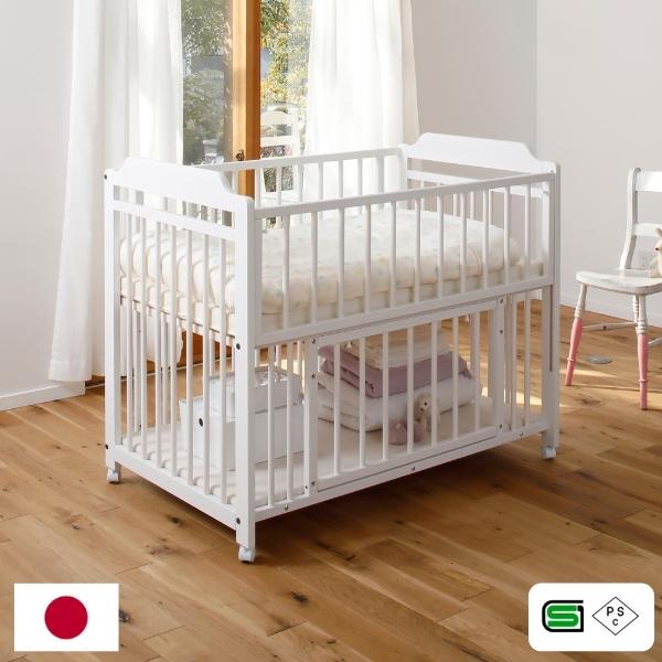 KiNTARO（キンタロー） ベビーベッド 日本製 [ エクタ ] ハイタイプ