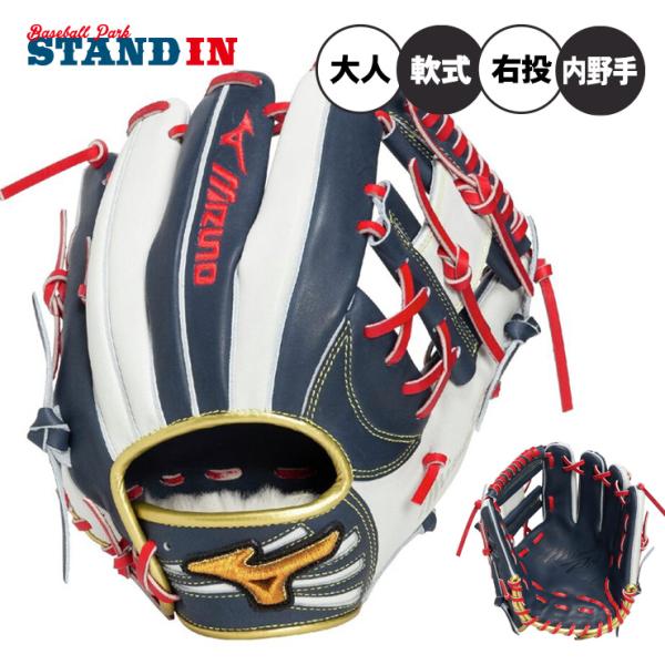 Mizuno Pro 平裏刺繍1円 2026モデル ミズノプロ 限定 軟式 グローブ