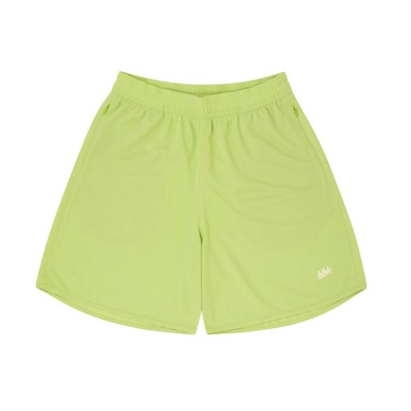 Ballaholic Basic Zip Shorts (lily green/off white) BHBSH-00537-LGW