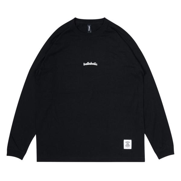 ballaholic small logo long tee black ボーラホリック ウェア ロンT