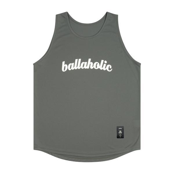 Ballaholic Logo Tank Top (charcoal gray/white) ボーラホリック