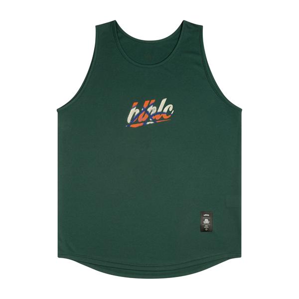 Ballaholic blhlc Tank Top (dark green/blue/orange) ボーラホリック