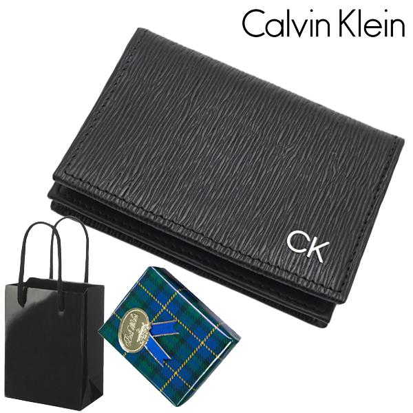 Calvin Klein（カルバン・クライン） カードケース 名刺入れ レザー