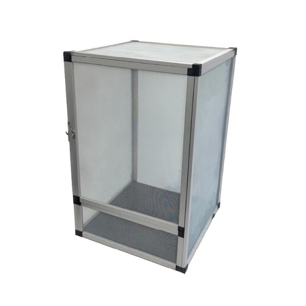 爬虫類 メッシュケージ 【Mサイズ】42*42*66 cm ノーブランドバルク品