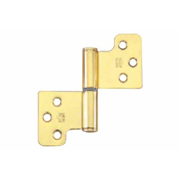 10枚入 BEST(ベスト) NBK-196 ビークフランス蝶番(面付型) ゴールド