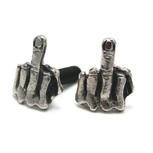 ハーレー FUCK YOU ナンバーボルト スポーツスター ダイナ ソフテイル