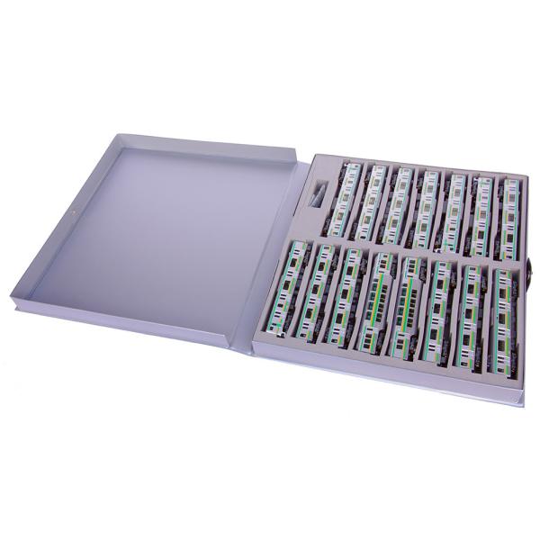 CASCO YP-713 21m級対応16両用車両ケース （シルバー） : グリーン