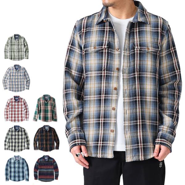 OUTERKNOWN アウターノウン チェック ブランケットシャツ 1310205