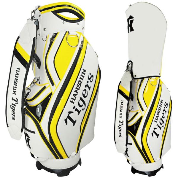 阪神タイガース ゴルフ 9.5型 キャディバッグ ゴルフバッグ 2025年
