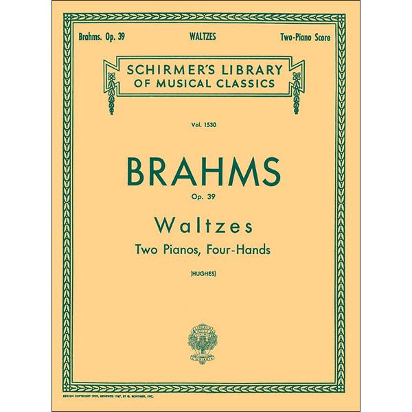 楽譜 ブラームス/4手のためのワルツ集(【78885】/50259870/2台ピアノ4