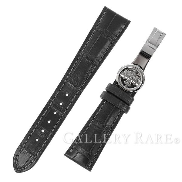 パテックフィリップ 替えベルト クロコダイル マット バックル K18WG