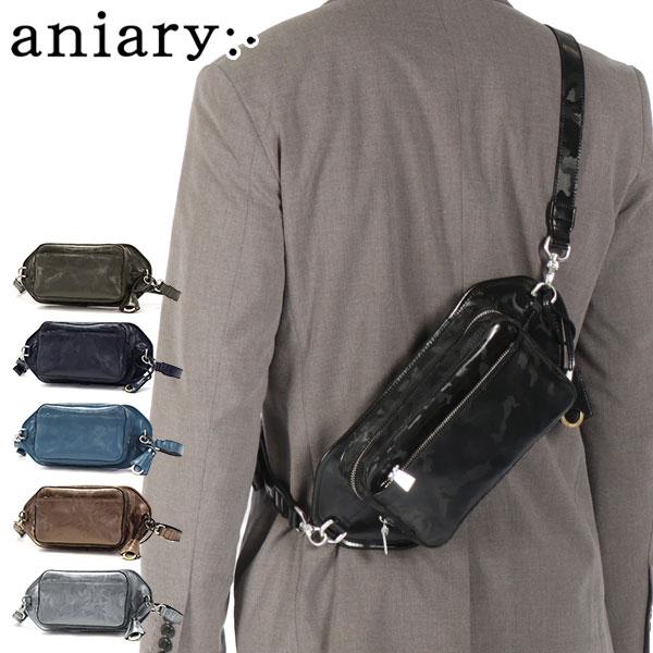 aniary（アニアリ） 最大53%☆3/1迄 正規取扱店 ボディバッグ メンズ