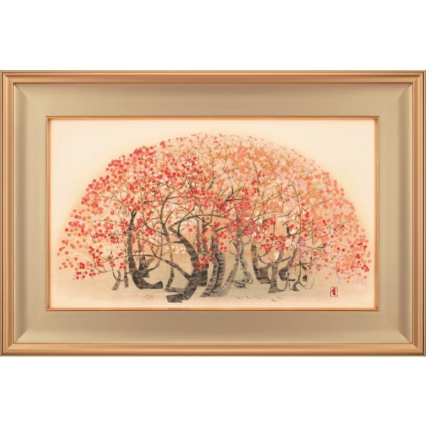 前田青邨 「 みやまの四季 」特別版 彩美版 シルクスクリーン併用 一部