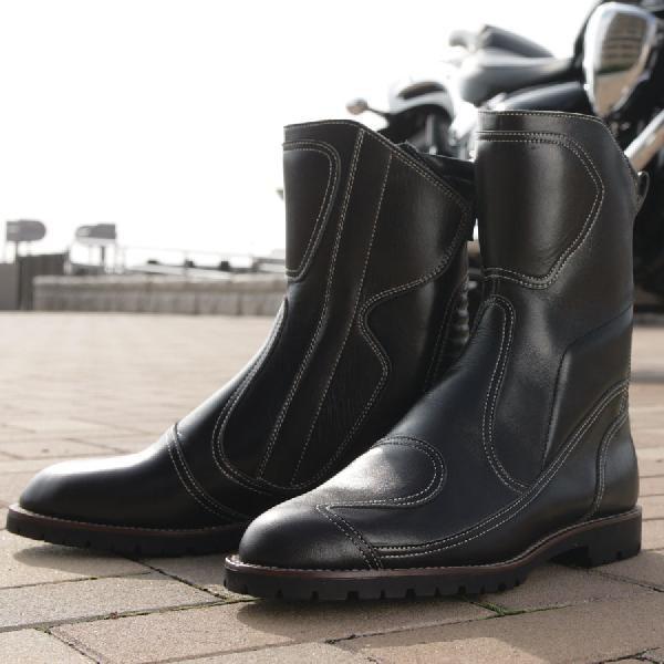 NANKAI（ナンカイ） NTB34 セミロング ステッチブーツ 本革 日本製 NTB