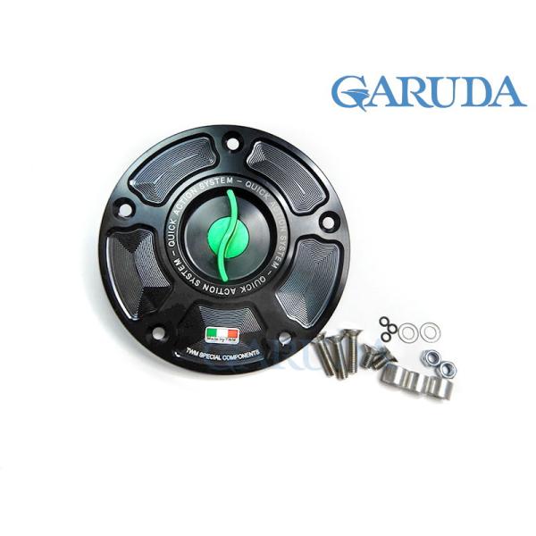 TKPR03 TWMタンクキャップ KAWASAKI 5穴 07- クイックType : GARUDA
