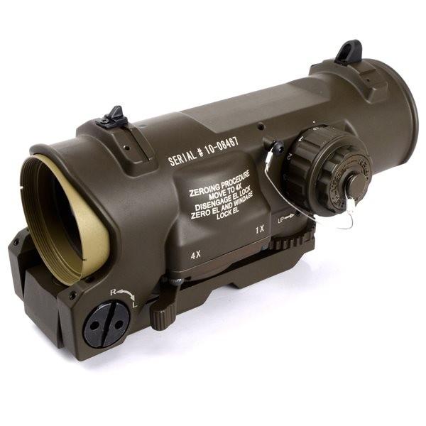 ELCAN Specter DR タイプ 4x 固定倍率 スコープ FDE CX5395レティクル