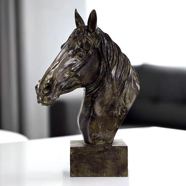 馬 置物 アンティーク 風水 インテリア オブジェ 置き物 午 干支 ウマ