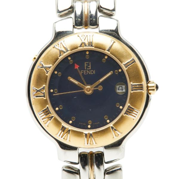 FENDI（フェンディ） 腕時計 920G クオーツ ネイビー文字盤 ステンレス