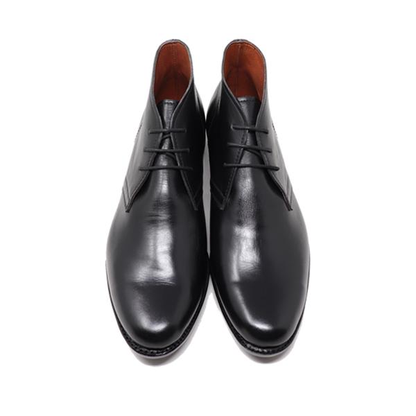 GLENFORD 本革 チャッカブーツ ハンドソーン グッドイヤー スムース