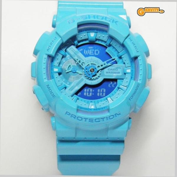 G-SHOCK GA-110B-2JF Hyper Colors(ハイパーカラーズ)ブルーモデル